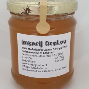 Zomer honing uit het Hollandse Hout in Lelystad (250g)